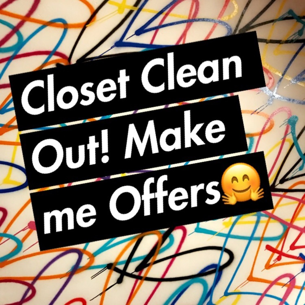 Everything must go sale!